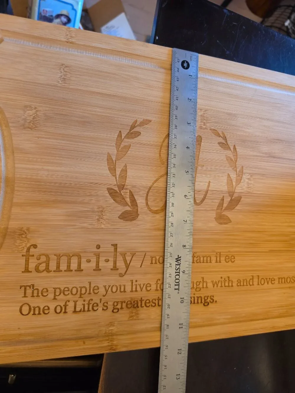 Food Network Wood engraved 